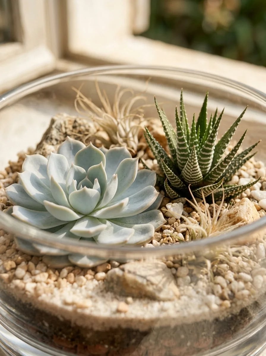 Des succulentes qui se contentent de peu